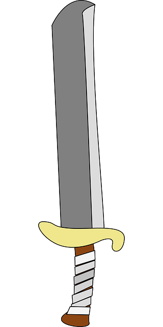 剑 弯刀 武器 - 免费矢量图形