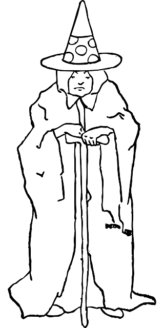 巫婆 女士 幻想 - 免费矢量图形