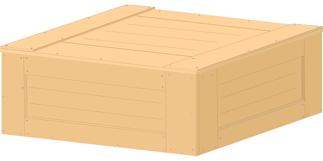 木盒子 盒子 货物 - 免费矢量图形