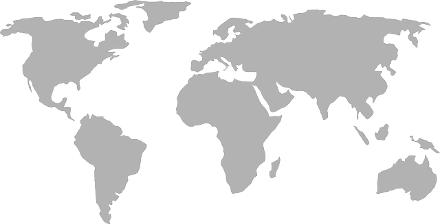 世界地图 地球 全球的 - 免费矢量图形