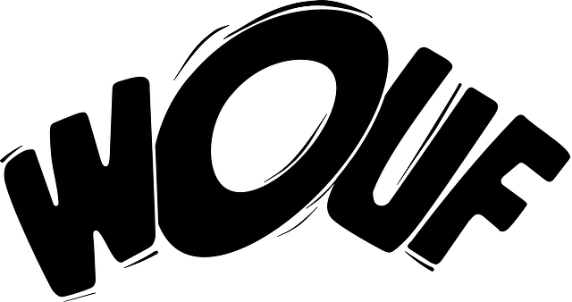 Wouf 漫画 噪音 - 免费矢量图形
