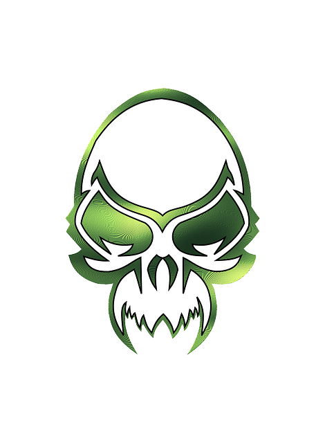 外星人 颅骨 头 - 免费矢量图形