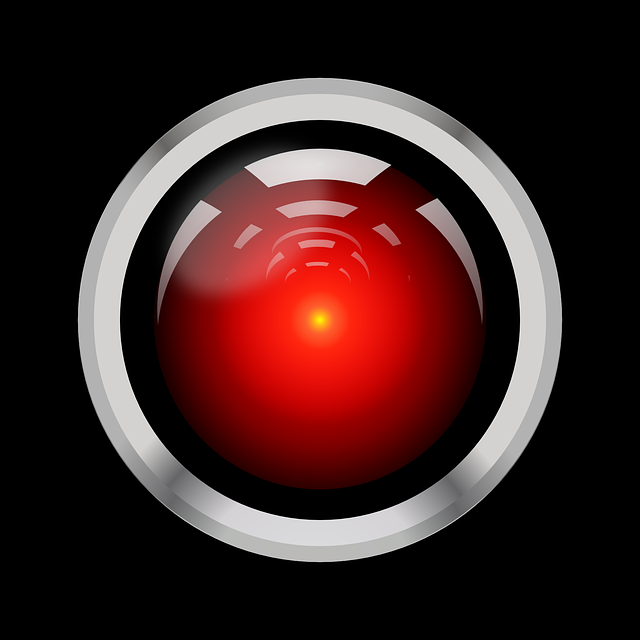 人工智能 Hal 9000 电脑 太空奥德赛 - 免费矢量图形