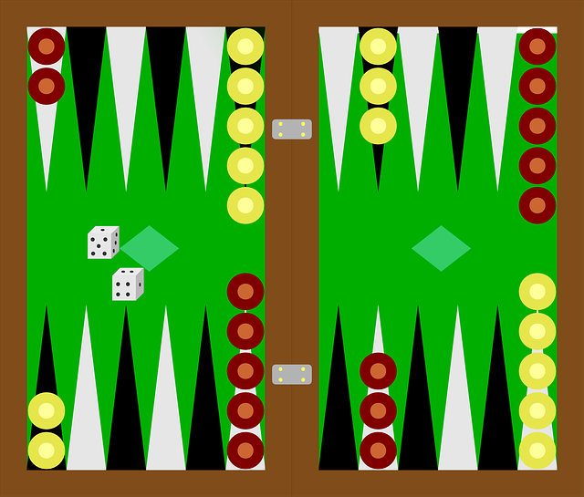 双陆棋 跳棋 棋 - 免费矢量图形