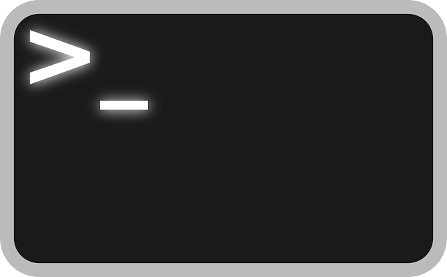 猛击 终端 Linux - 免费矢量图形