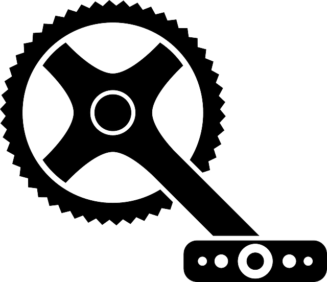 自行车 曲柄 山地自行车 - 免费矢量图形