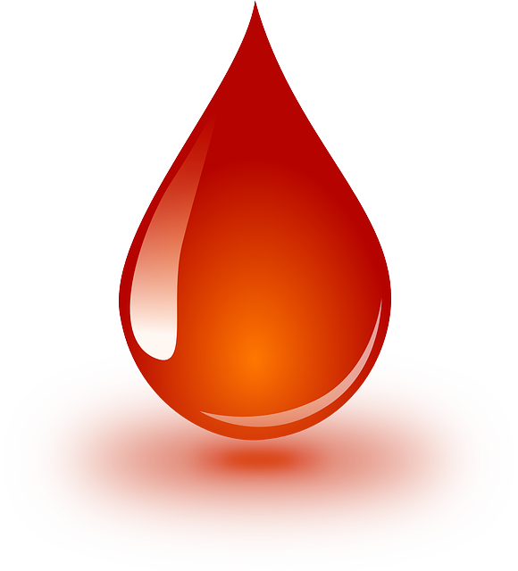 血 捐款 降低 - 免费矢量图形