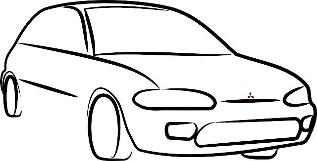 车 驹 三菱 - 免费矢量图形