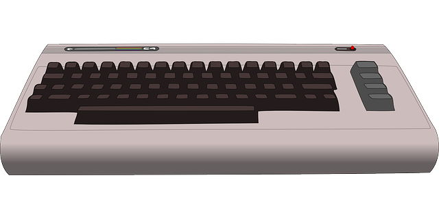 海军准将 C64 计算机 - 免费矢量图形