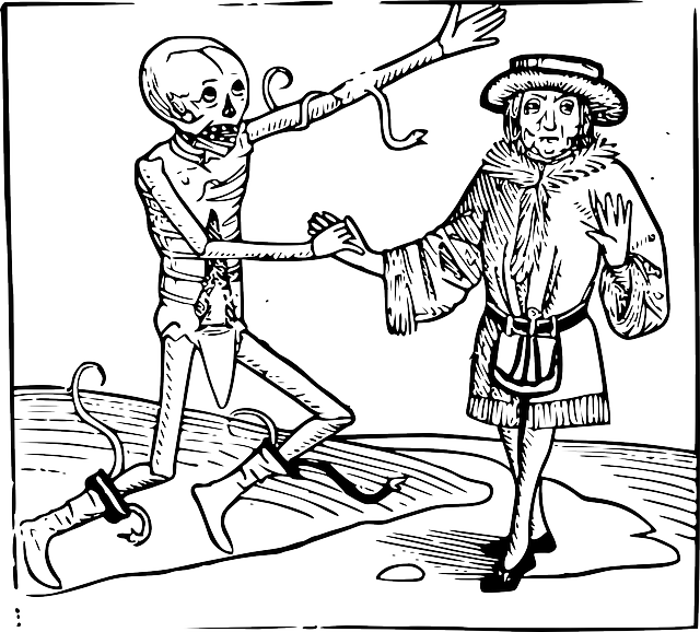 死亡之舞 Danse 毛骨悚然 死亡 - 免费矢量图形