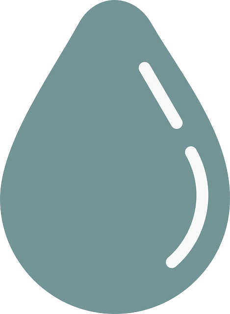 降低 水 水滴 - 免费矢量图形