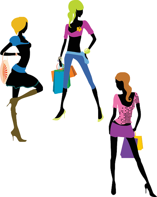 时尚 女孩们 魅力 - 免费矢量图形