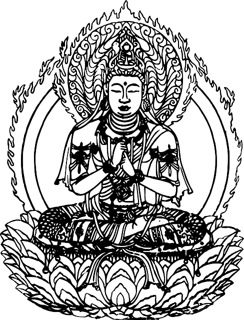 炽盛 日本 莲花 - 免费矢量图形