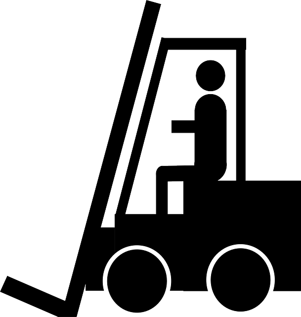 叉车 托盘运输车 平衡重的卡车 - 免费矢量图形