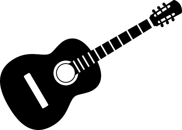 吉他 仪器 声学 - 免费矢量图形
