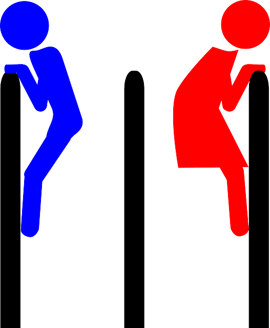 男人 女士 符号 - 免费矢量图形