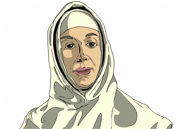 尼姑 基督教 宗教 - 免费矢量图形