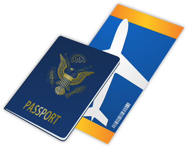 护照 票 旅行 - 免费矢量图形