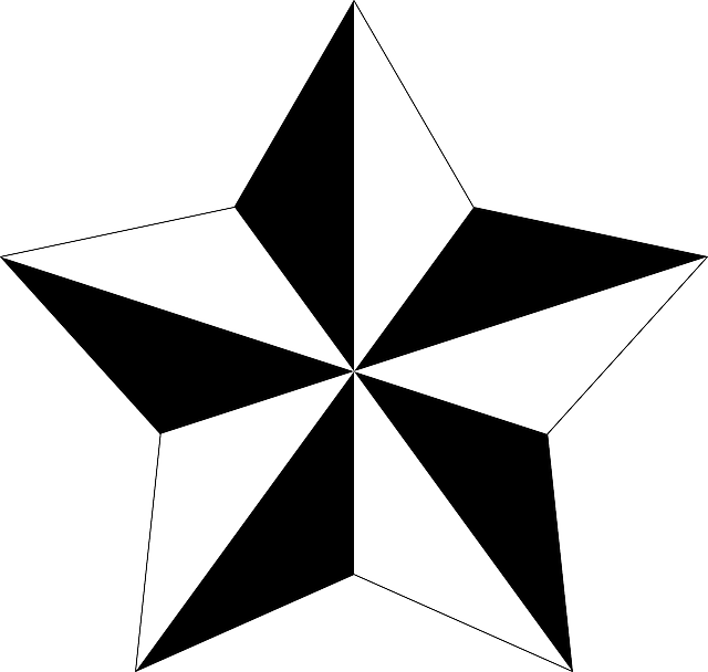 五角星 备用 多边形 - 免费矢量图形
