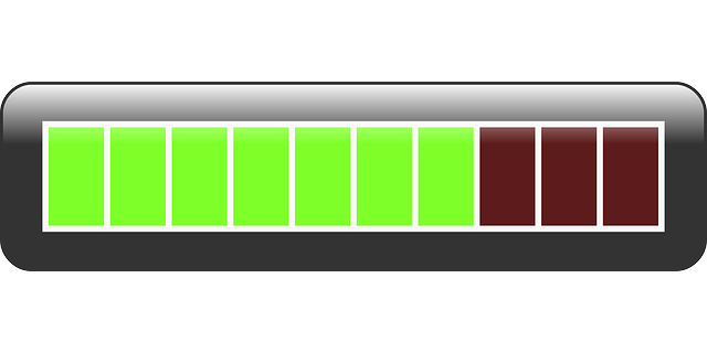 进度栏 活力 剩余 - 免费矢量图形