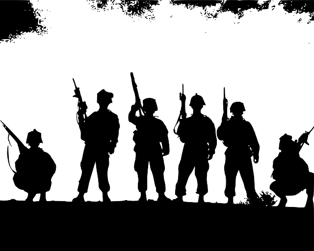 士兵 战争 武装 - 免费矢量图形