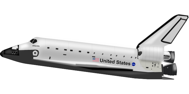 航天飞机 亚特兰蒂斯号 美国航空航天局 - 免费矢量图形