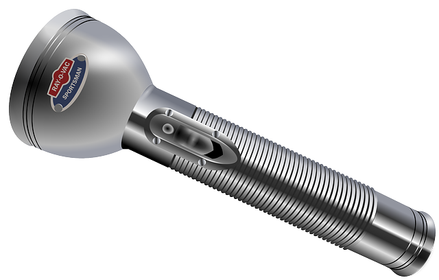 火炬 手电筒 光 - 免费矢量图形