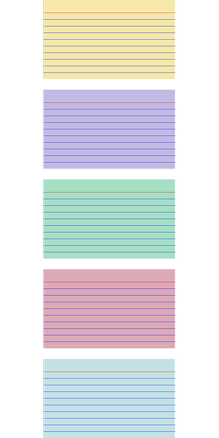 词汇 牌 有色 - 免费矢量图形