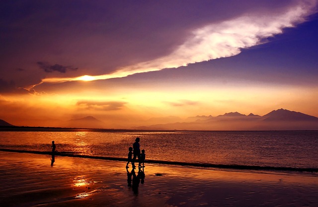 日落 Da Nang 湾 岘港市 - 上的免费照片