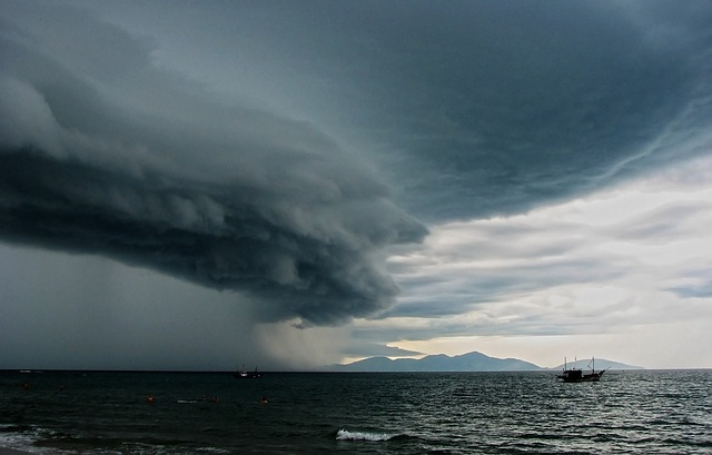 雷雨 海滩 海洋 - 上的免费照片