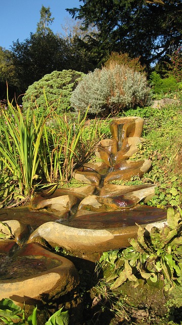 Flowform 格拉斯顿伯里 圣杯井花园 - 上的免费照片