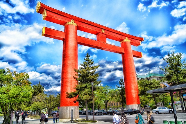 平安神宫 鸟居门 京都 - 上的免费照片