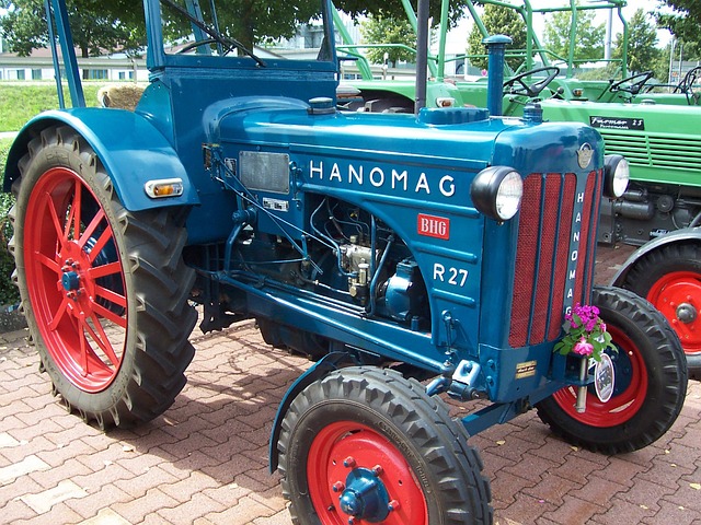 拖拉机 古董车 Hanomag - 上的免费照片
