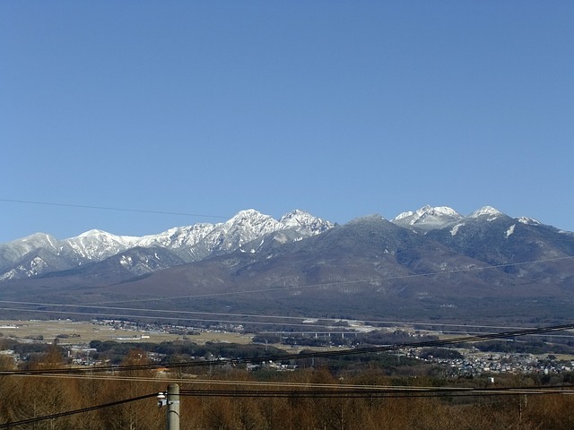 长野县 雪山 - 上的免费照片