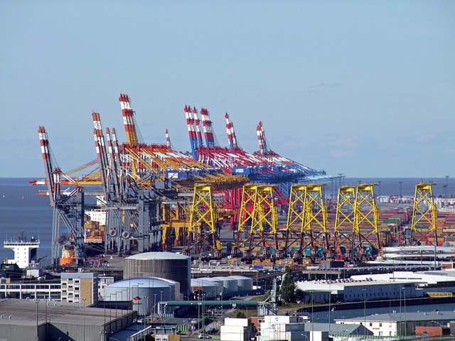 不来梅港 港口 集装箱码头 - 上的免费照片