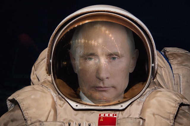 弗拉基米尔 · 普京 作为一个宇航员 宇航员太空服 - 上的免费图片