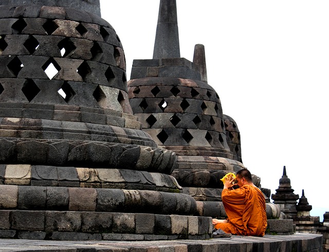 Budha Sembayang Biksu - 上的免费照片