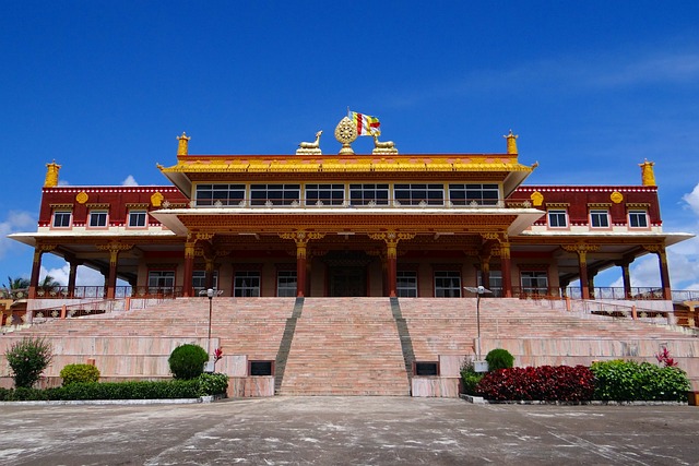 修道院 甘丹 Jangtse 建造 - 上的免费照片