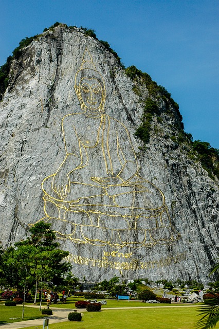 山 金佛 银湖 - 上的免费照片