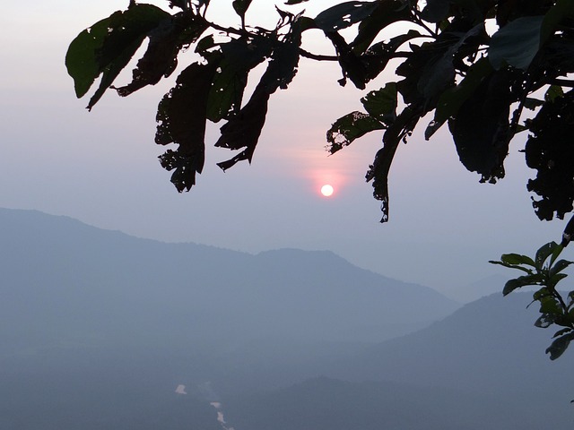 日落 西高止山脉 Sahyadri - 上的免费照片