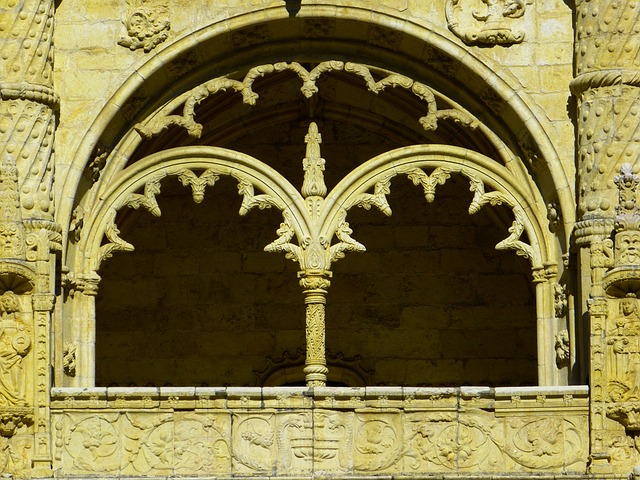 Mosteiro Dos Jerónimos 哲罗姆派修道院 窗户 - 上的免费照片
