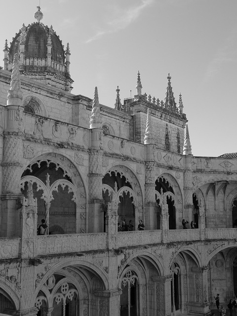 Mosteiro Dos Jerónimos 哲罗姆派修道院 回廊 - 上的免费照片