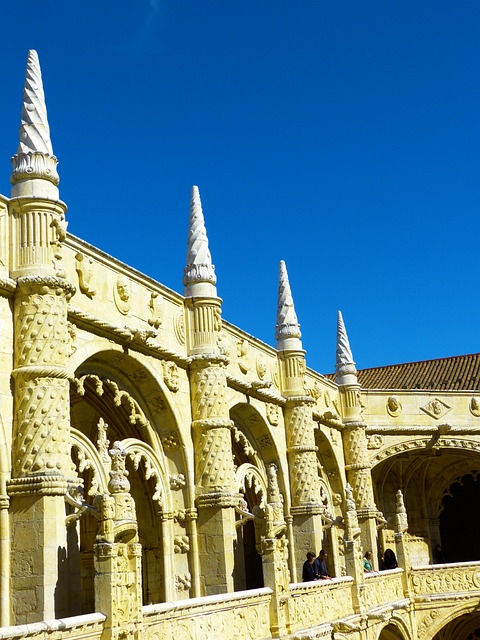 Mosteiro Dos Jerónimos 哲罗姆派修道院 回廊 - 上的免费照片