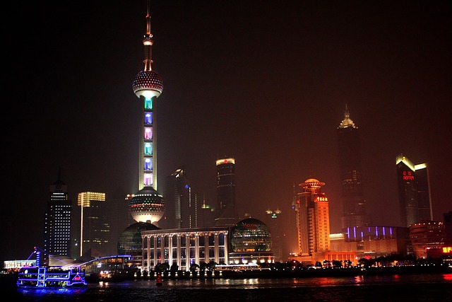 中华人民共和国 上海 夜景 - 上的免费照片