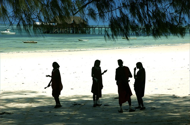 Masszai 战斗机 南部阳光 Zanzibáron - 上的免费照片