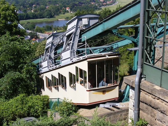 德累斯顿 Schwebebahn Loschwitz 长 - 上的免费照片
