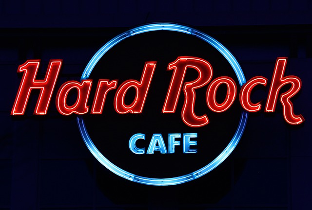 Hard Rock 咖啡馆 氖 广告 - 上的免费照片