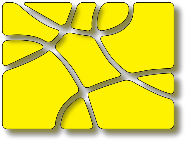 迷宫 黄色 3D - 免费矢量图形
