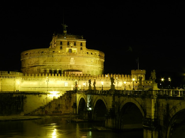 城堡 圣安吉洛 台伯河 - 上的免费照片