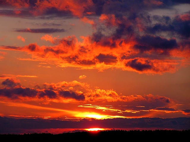 日落 日出 天空 - 上的免费照片